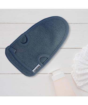 TheBeautyClothCo Exfoliating Gloves - 2 PC Body Scrubber for Soft Skin - Lymphatic Drainage Gloves for Dead Skin Remover - Advanced Skincare Kit for Women & Men - Buy Online on GoSupps.com