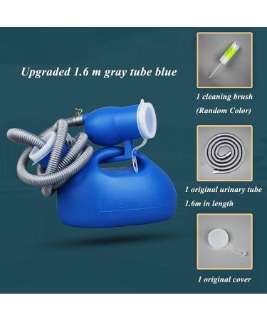 Men Urinal Men's Urinal with Hand-held Portable Urine Cup 2000 Ml Large Capacity Leak-Proof Male Urinals for Old Men Large Plastic Pee for Travel Camping Convenient and Practical Urinal - Buy Online on GoSupps.com