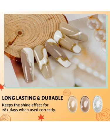 Phoenixy 10 Colors Gel Nail Polish Kit - Autumn Gel Nail Set with 80W UV/LED Lamp - Base Glossy Matte Top Coat - Starter Kit Gift for Women - Buy Online on GoSupps.com