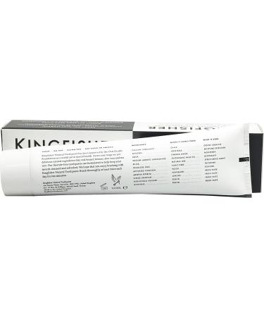 Kingfisher Charcoal Whitening Toothpaste 4 x 100ml - Buy Online on GoSupps.com