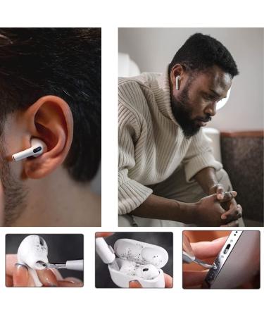 5-in-1 Multi-Function AirPods Cleaning Kit | Brush Pen Shape for Electronics & Accessories | White - Buy Online on GoSupps.com