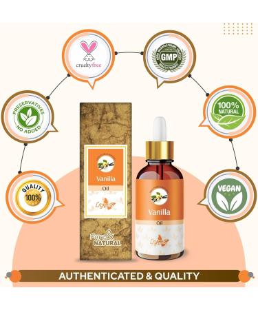 Crysalis Vanilla (Vanilla Planifolia) Oil |100% Pure & Natural Undiluted Essential Oil Organic Standard/Gently Cleanses and Promotes Anti-Aging Reduces Fine Lines & Age Spots & Healthy Hair 30ml 30 ml (Pack of 1) - Buy Online on GoSupps.com