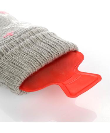 Com-Four 4x Pocket Warmer Turtleneck Design | Cozy Hand Warmers with Star Motif in Gray (4 Pieces) - Ideal for International Shipping - Buy Online on GoSupps.com