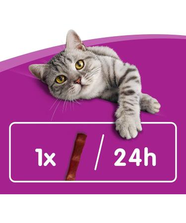 Buy Whiskas Sticks Rich in Salmon - 14 x 6 Pieces | Premium Cat Treats for International Shipping - Buy Online on GoSupps.com