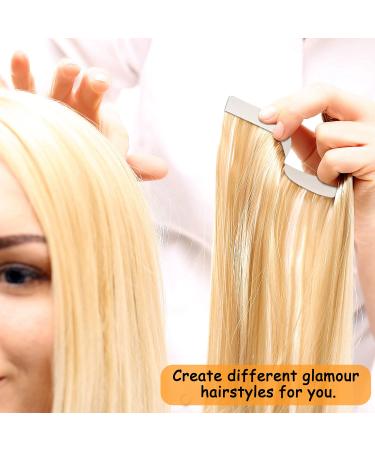 480 Double Sided Hair Extension Tape Tabs - 40 Sheets, 4 x 0.8 cm, White - for Women, Girls, Hair Salons - Bonding Replacement Tape - Buy Online on GoSupps.com