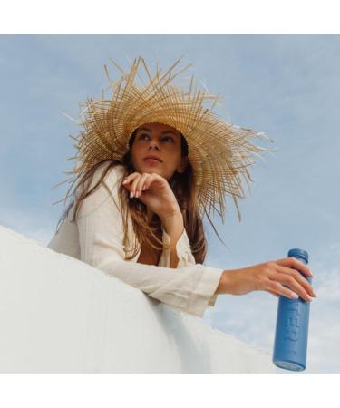 500ml Stone Blue Reusable Water Bottle with English Still Spring Water - BPA Free Eco Friendly Bottle - Buy Online on GoSupps.com
