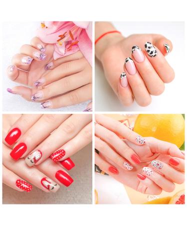 Buy 1200 PCs Double-Sided Transparent Nail Glue Pads - 50 Sheets of Breathable Adhesive for Press on Nails & DIY Manicure Decoration - Buy Online on GoSupps.com
