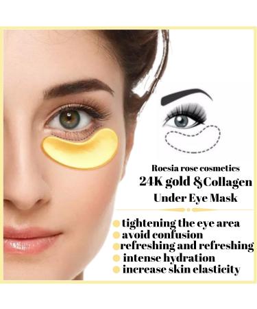 ROESIA Rose Lip Plumper & Under Eye Mask - Hydrating Cosmetic Duo - Buy Online on GoSupps.com