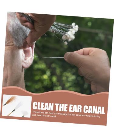 Hoement 1set Ear Wax Cleaner Kit Ear Cleaning Tools Set Picks Handle Smooth Polished Design for Safe Removal Portable Easy to Use Care Tools - Buy Online on GoSupps.com