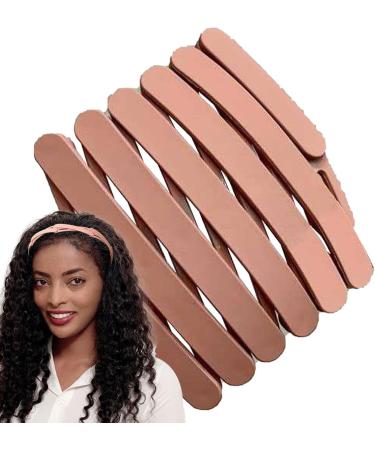 Hair Band for Washing Face | Folding Headband Small Hair Band - Pocket-Sized Thin Makeup Headbands Adjustable Face Wash Headband for Washing Pink - Buy Online on GoSupps.com