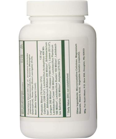 Nutri-West - TOTAL PROBIOTICS - 120 - Buy Online on GoSupps.com