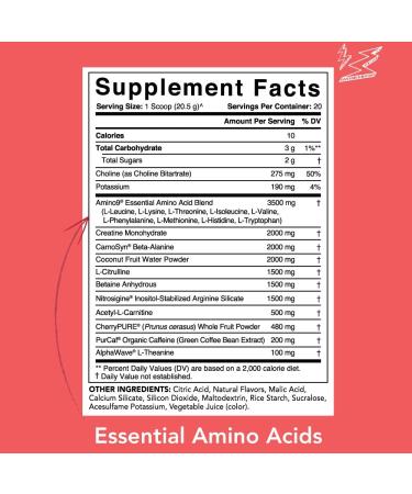 Sports Research Pre-Sweat Advanced Pre-Workout - Watermelon Yuzu 14.46 oz (410 g) | Energy & Endurance Boost - Buy Online on GoSupps.com