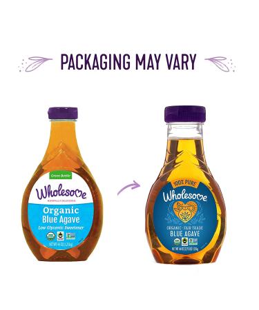 Organic Blue Agave Syrup - 44 oz | Wholesome Sweeteners - Buy Online on GoSupps.com