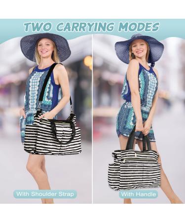 Diaper Bag Tote Set for Boys and Girls | Large Travel Bag for Mom and Dad with Changing Pad - Buy Online on GoSupps.com