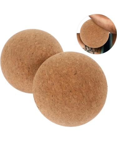 Beaupretty Cork Yoga Ball & Massage Roller - 2 Pack Hand & Foot Massager for Ultimate Relaxation - Buy Online on GoSupps.com