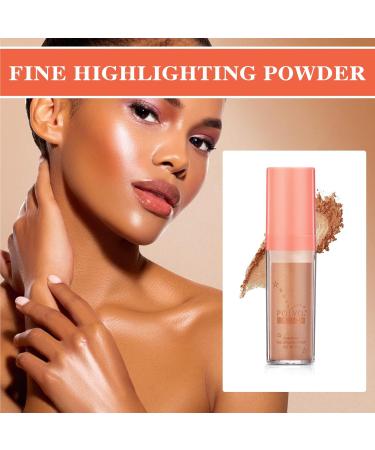 Polvo De Hadas Body Face Glitter Highlighter Stick - Natural Sparkle Blusher & Smooth Highlight Makeup - 2.33oz Gold 01 - Buy Online on GoSupps.com