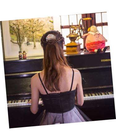 Housoutil Rhinestone Hair Accessories Hairpin Hair Accessories for Women Womens Hair Clips Hair Combs for Women Accessories Hair Jewelry Comb Bride Alloy Rhinestones The Flowers - Buy Online on GoSupps.com