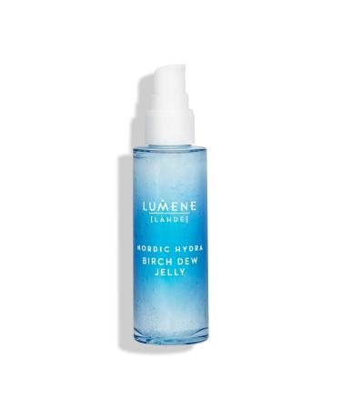 Lumene Nordic Hydra L hde Birch Dew Jelly - Dual Hydrating Serum Face Moisturizer with Hyaluronic Acid and Nordic Birch Sap - Faily Face Serum for Dry Skin and All Skin Types (1.7 fl oz)