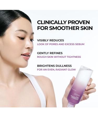 JUMISO Niacinamide 2% + PHA/BHA Pore Smoothing Toner (205ml/6.93 fl oz), 1% TXA + Glutathione, Glass Skin Prep, Gentle Exfoliation for Textured Skin, Unscented, Korean Skincare - Buy Online on GoSupps.com