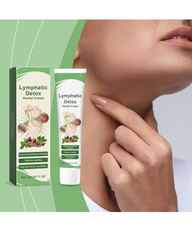 Lymphatic Support | Lymphatic Circulation Cream - Gentle Natural Moisturizing Balm 20g Swelling Reduction Relaxation Clinical Use Men - Buy Online on GoSupps.com