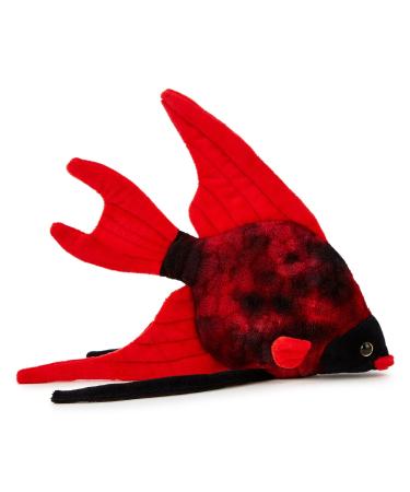 Zappi Co Plush Children's Stuffed Soft Cuddly Plush Toy-Part of Safari Animals Collection Perfect for Kids (27cm Length) (Tropical Fish)