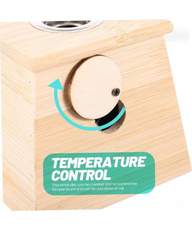 Beavorty Moxibustion Box - Premium Moxibustion Tool & Massage Device | Moxibustion Treatment Instrument & Wooden Storage Box | International Shipping Available - Buy Online on GoSupps.com
