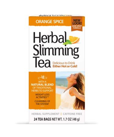 21st Century 21st Century Thin tea orange spice 1.6 ounce 24 counts per 21 century