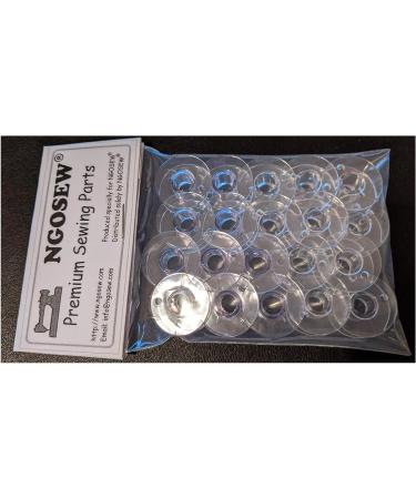 NGOSEW Plastic Bobbins for Singer Heavy Duty 44S 4411 4423 4452 5511 5523 5532 - Pack of 20 - Buy Online on GoSupps.com