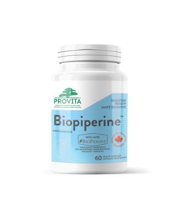 Biopiperine by Provita Nutrition (Canadian Made) 60 Capsules