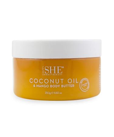 Om She Aromatherapy Coconut & Mango Body Butter - Hydrating and Nourishing - Buy Online on GoSupps.com