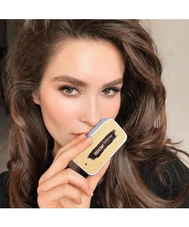 Tinted Gel Brow Waterproof Brow Wax Gel Tinted Eyebrow Gel Clear Includes Eye Brow Wax Brushes for Girlfriend Daughter Mother Makeup Lover Pochy - Buy Online on GoSupps.com