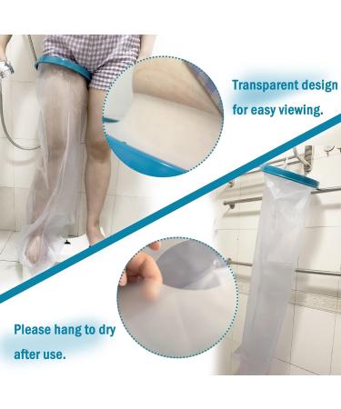 Waterproof Hain Plaster Protection for Adults | Transparent Reusable Seal for Foot Knee & Ankle - Ideal for Bathing & Swimming - Buy Online on GoSupps.com