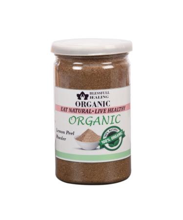 Blessfull Healing Organic Lemon Peel Powder 200 Gram (Packing May Vary) 200 Gram 7.05 oz