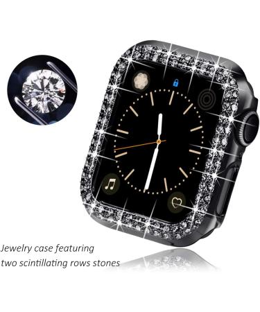 Surace 45mm Case Compatible with Apple Watch 8 & 7 Case Bling Cover Diamond Bumper Protective Case Replacement for Apple Watch Series 8 Series 7 45mm 5 Packs Rose Gold/Pink/Black/Silver/Clear Rose Gold/Pink/Black/Silver/Clear Series 7/8 45mm - Buy Online on GoSupps.com