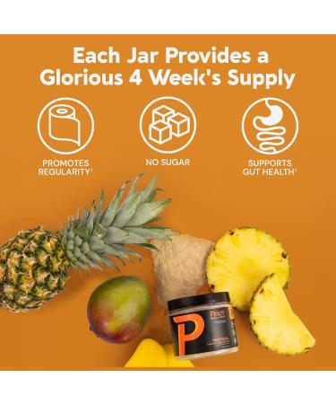 Pinch Magic Sugar Free Fiber Powder Light Tropical Flavor Psyllium Husk with Bromelain & Vitamins C & D Vegan Gluten-Free Clean Label USA-Made GMP-Certified 28-Day Supply Tropical 6.8 Ounce (Pack of 1) - Buy Online on GoSupps.com