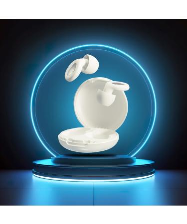Buy Noise Cancelling Ear Plugs for Sleeping - 27dB Reusable Silicone Earplugs for Travel Concerts & Study - 8 Eartips Included - Buy Online on GoSupps.com