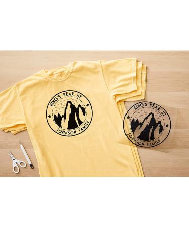 Cricut Smart Iron On Yellow (13in x 3ft) | Matless Cutting | Explore 3 & Maker 3 Compatible - Buy Online on GoSupps.com