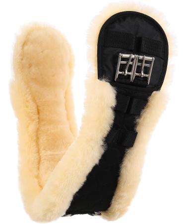 Merauno Lambwolle Konturgurt Saddle Belt - Anatomically Designed Dressage Belt in Nature Black Brown Anthracite | Premium Merino Wool | 80cm (32) - International Shipping Available - Buy Online on GoSupps.com