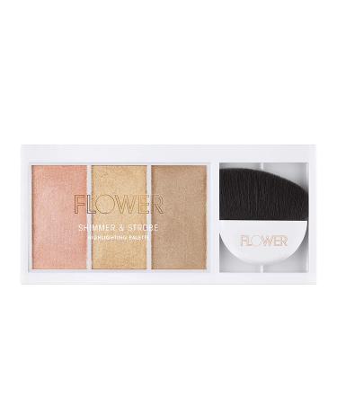 Flower Beauty Shimmer & Strobe Highlighting Palette (Sunskissed Shimmer) Sunkissed Shimmer