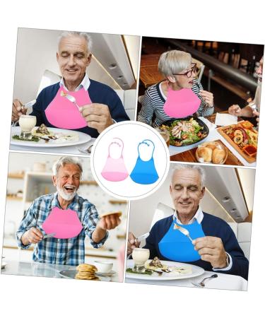 4 Pcs Adult Rice Bag Adult Eating Bandana Bibs for Baby Adult Cloth Protector Bib Feeding Bibs Mealtime Apron Towel Silicon Bib Clothing To Feed Manj - Buy Online on GoSupps.com
