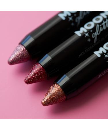 Buy Holographic Glitter Touch Up Pen - Rose Gold Body Makeup by Moon Glitter | 3.5g | International Shipping Available - Buy Online on GoSupps.com