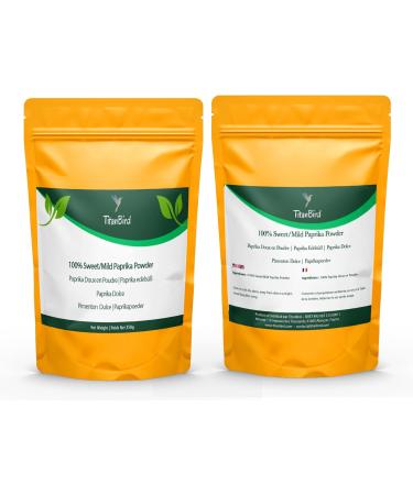 250 g Sweet Paprika Ground - 100% Natural Very Aromatic - Delicately Sun-Dried No Additives | Superior Quality - Buy Online on GoSupps.com