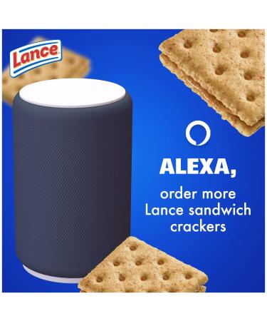 Lance Whole Grain Peanut Butter Sandwich Crackers - 8 Ct Box - Buy Online on GoSupps.com