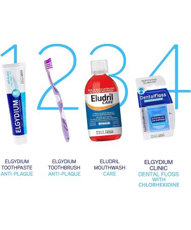 Elgydium Anti-Plaque Soft Toothbrush - Best Oral Care for Healthy Teeth | International Shipping Available - Buy Online on GoSupps.com
