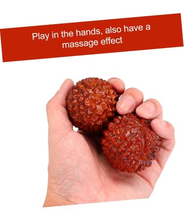 Magiclulu Carving Finger Massage Ring & Acupressure Ball - International Shipping | Tinker & Relax with Lychi Accessories - Buy Online on GoSupps.com