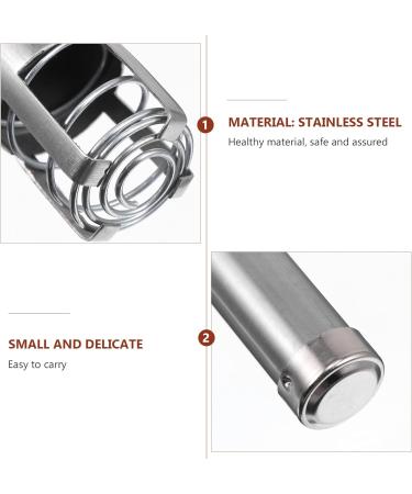 Exceart Smoke-Free Moxa Sticks Holder & Roller Stick - Stainless Steel Moxibustion Tool - Buy Online on GoSupps.com