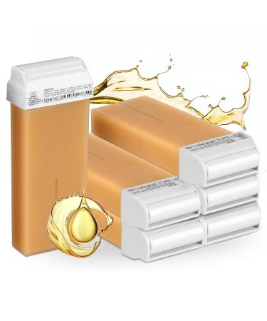 Cosmetex Wax Warmer Argan Waxing Set - 6 Roll-On Waxing Boxes Warmer Fleece Strips Skin Cleaner & After Wax Oil - Ultimate Hair Removal Solution - Buy Online on GoSupps.com