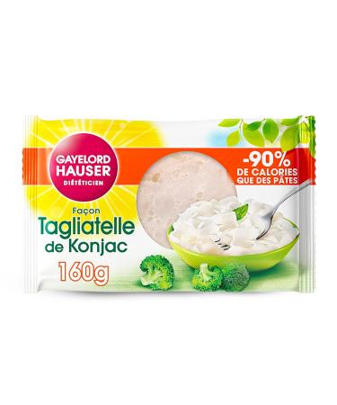 GAYELORD HAUSER - Konjac Tagliatelle - Nature - No Rinse - Ready to Use - 1 Pack of 160 g