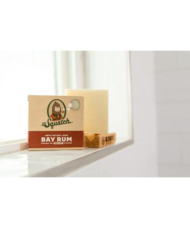 Dr. Squatch Variety Pack: Manly Soap & Deodorant - Organic, Aluminum-Free, Wood Barrel Bourbon & Bay Rum - Buy Online on GoSupps.com