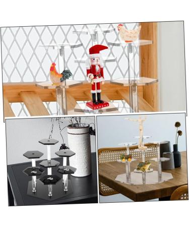 Ciieeo 2 Sets Multi-layer Display Rack Jewelry Holder Perfume Rack Display Stand Holder Statue Ladder - Buy Online on GoSupps.com